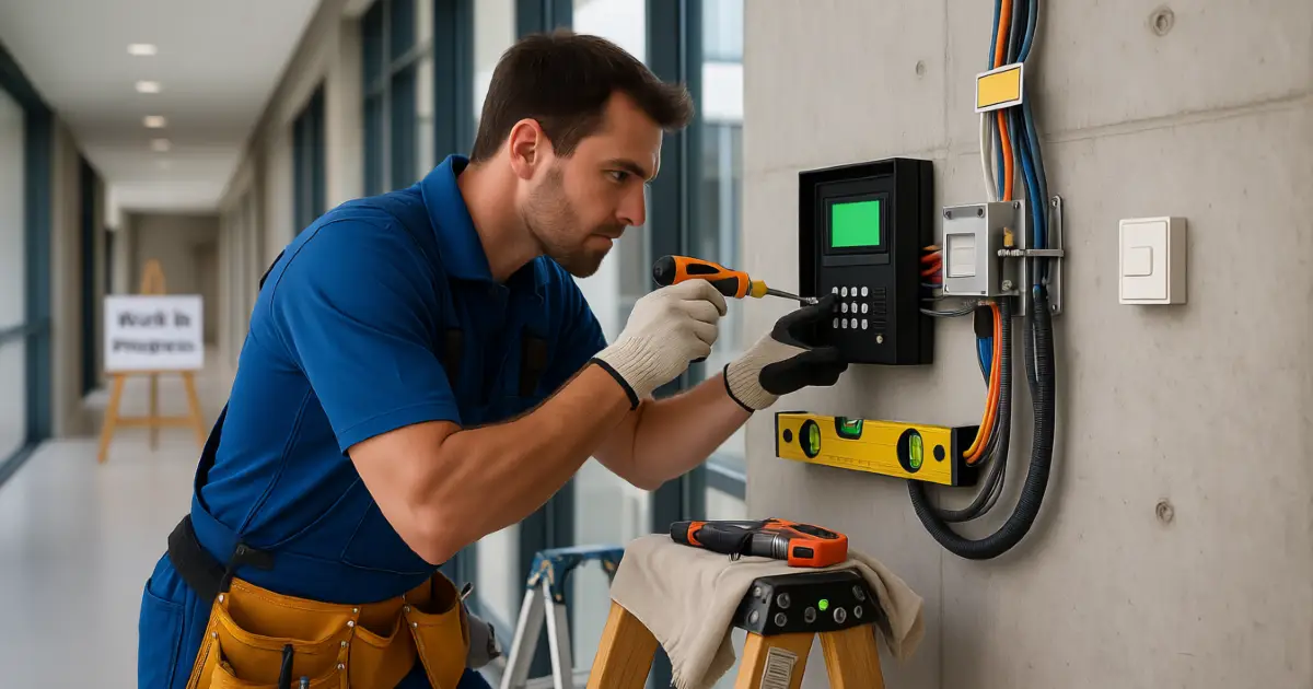 דף הבית 1 תיקון והתקנת מערכות אינטרקום